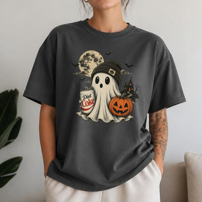 Diet Coke Ghost Halloween Shirt | Funny Soda Lover, Spooky Season & Ghost Graphic Tee