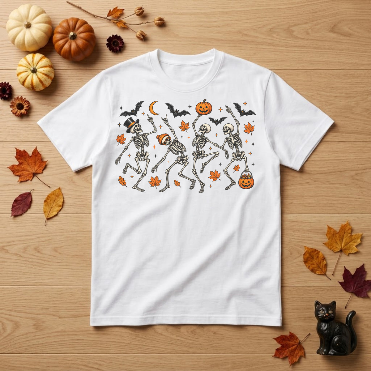 Dancing Skeleton Halloween Shirt