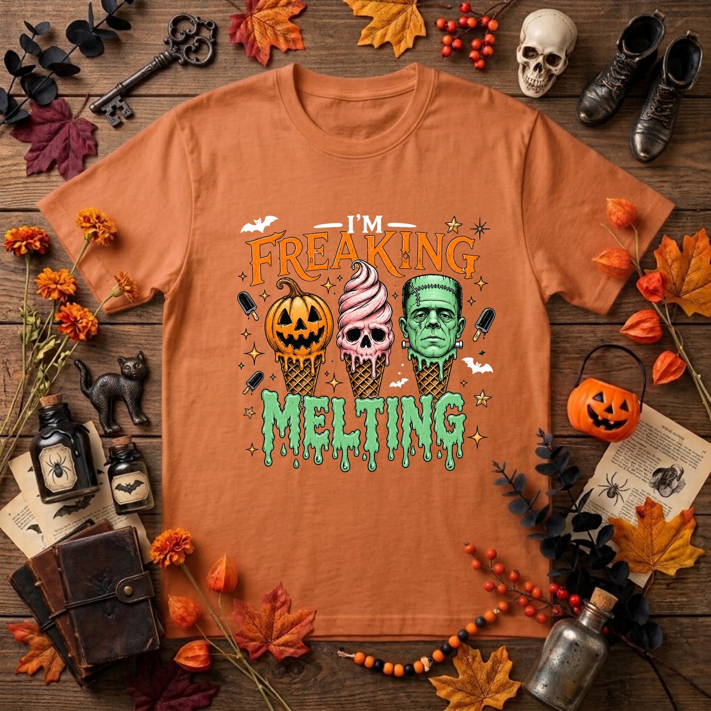 I'm Freaking Melting Halloween Shirt