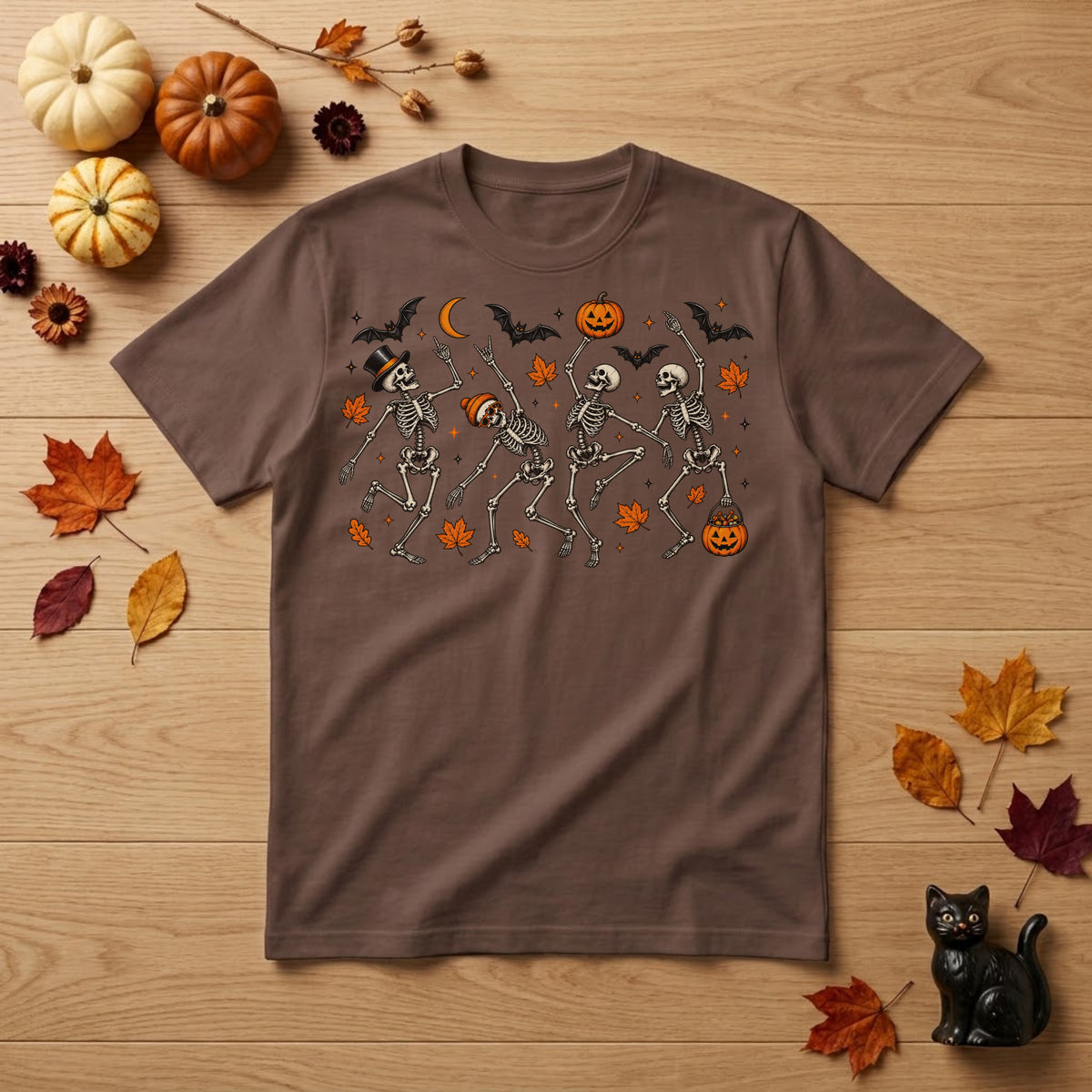 Dancing Skeleton Halloween Shirt