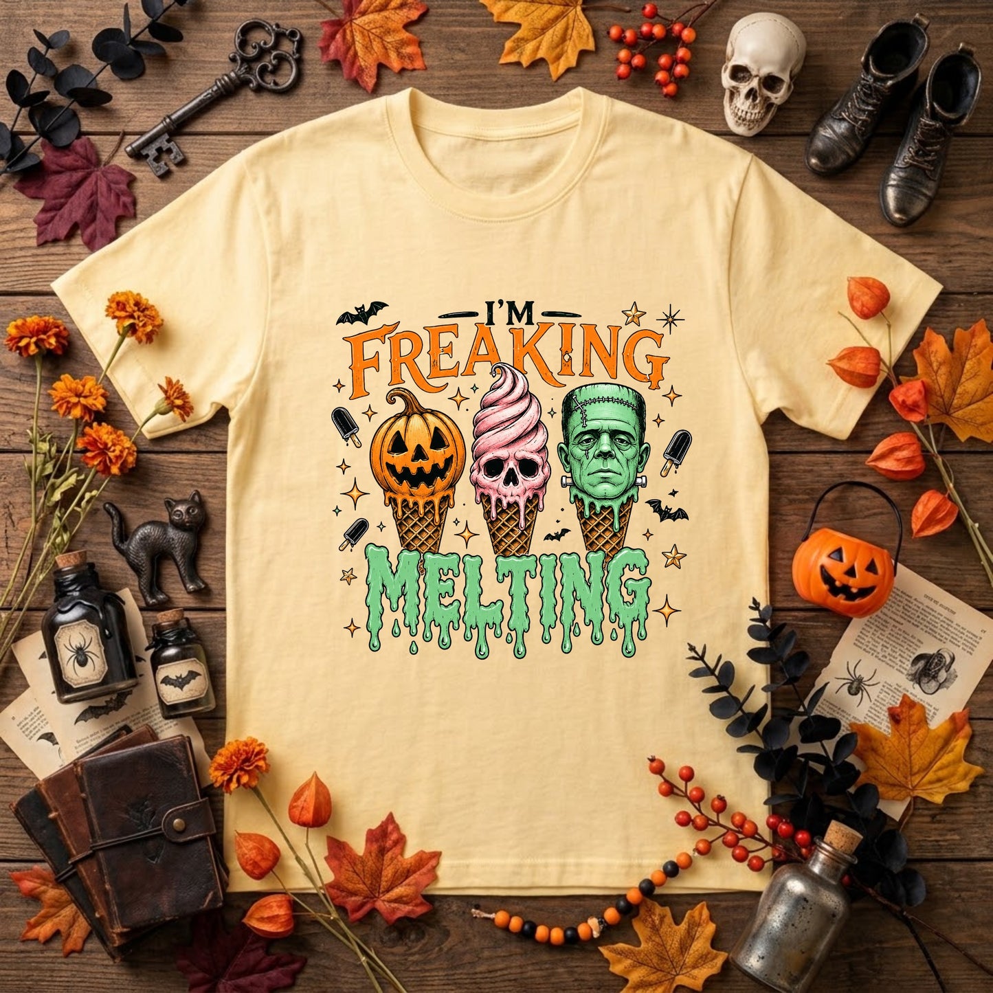 I'm Freaking Melting Halloween Shirt