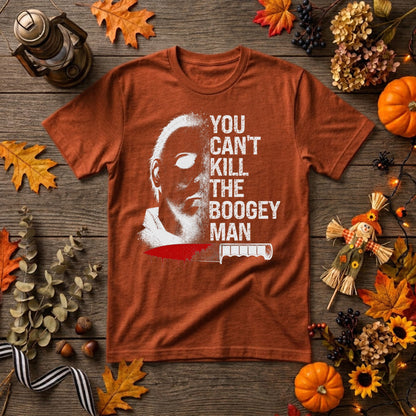 Michael Myers Boogeyman Halloween Shirt | Horror Movie, Slasher Fan & Spooky Season Graphic Tee