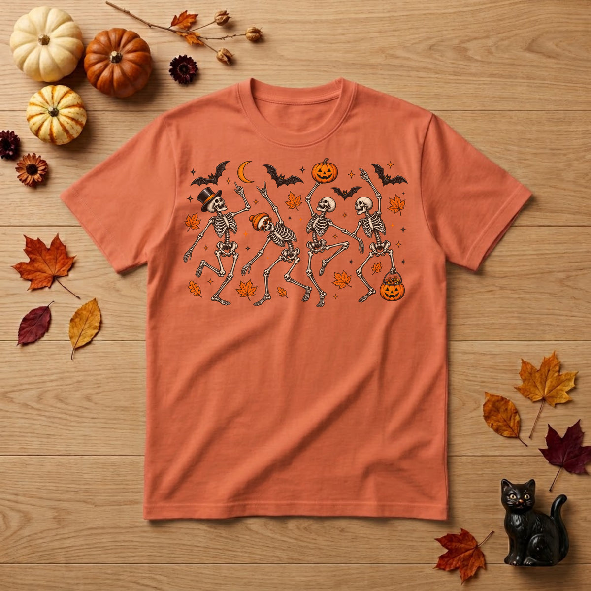 Dancing Skeleton Halloween Shirt