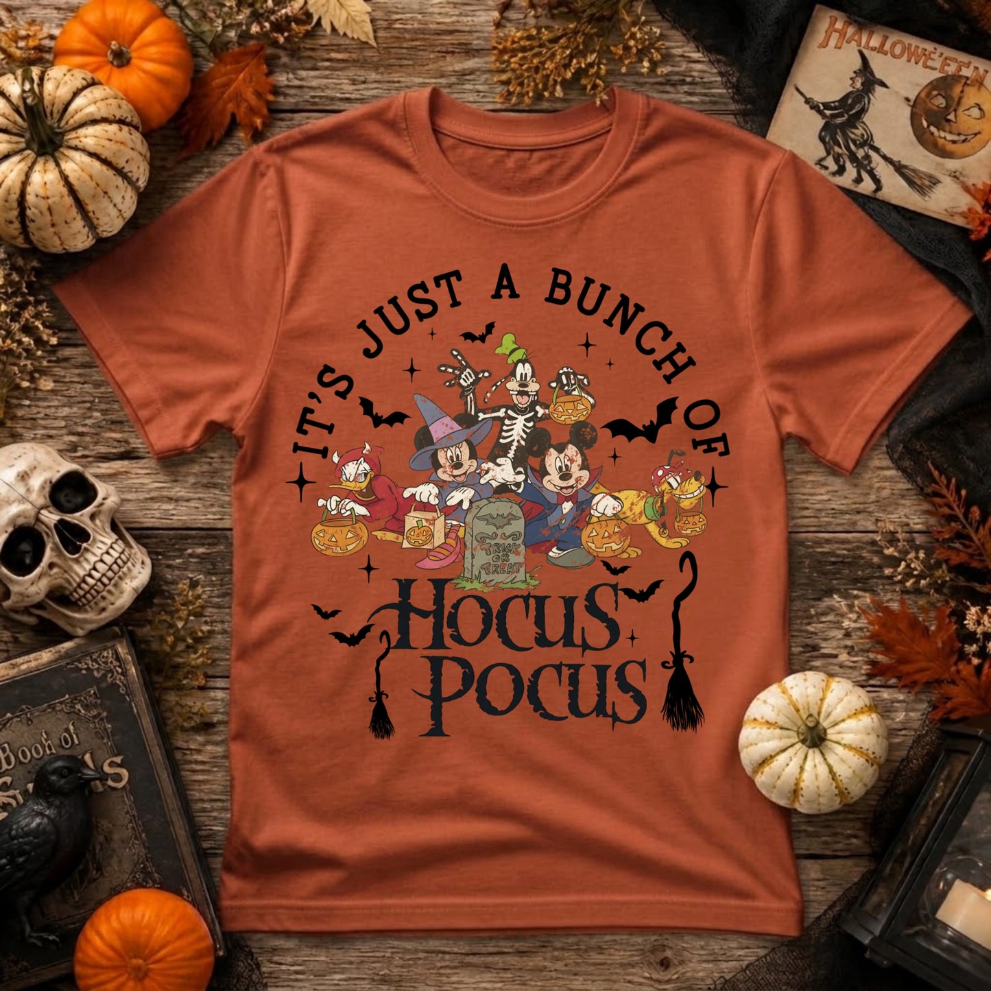 Hocus Pocus Halloween Shirt | Mickey & Friends, Spooky Season & Pumpkin Graphic Tee