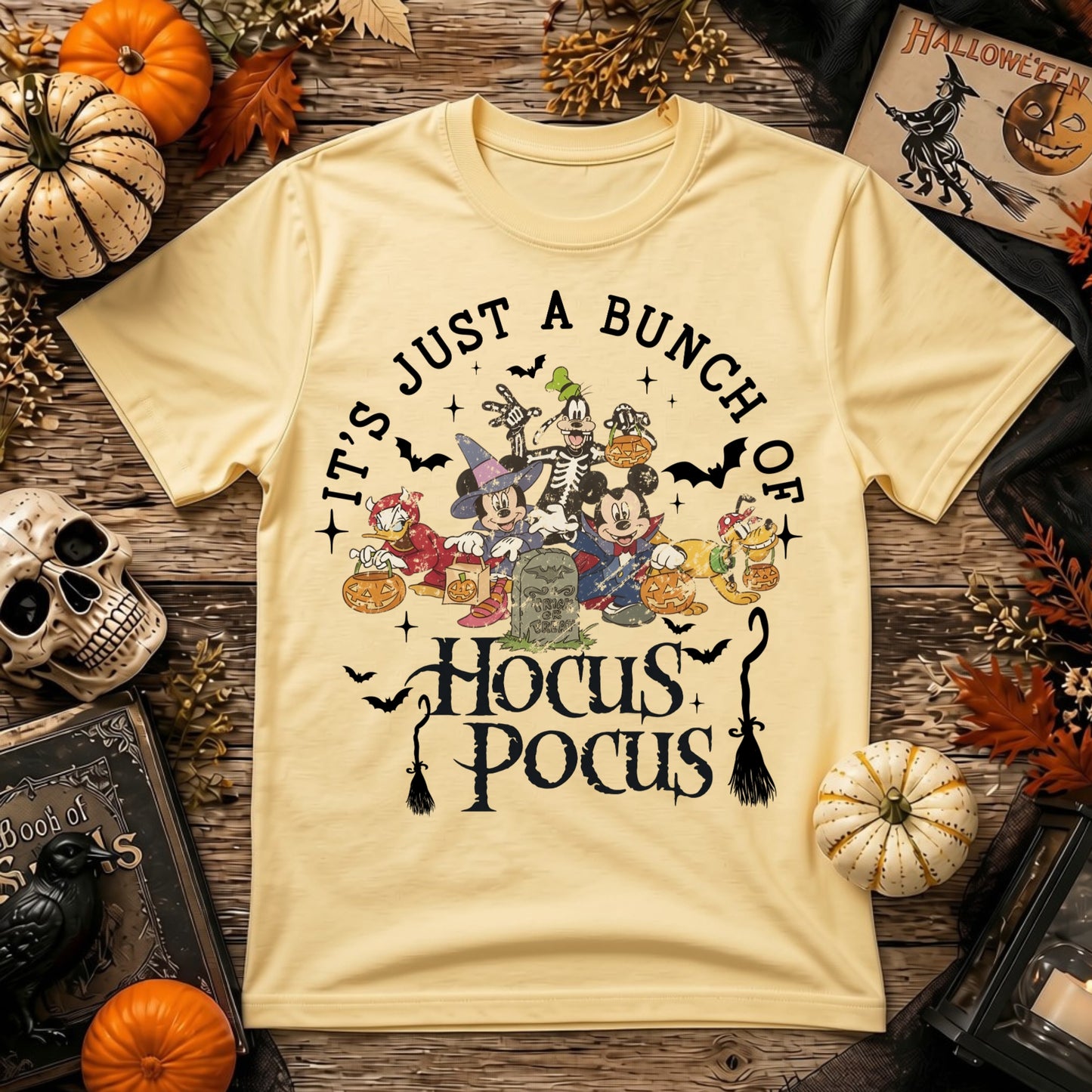 Hocus Pocus Halloween Shirt | Mickey & Friends, Spooky Season & Pumpkin Graphic Tee