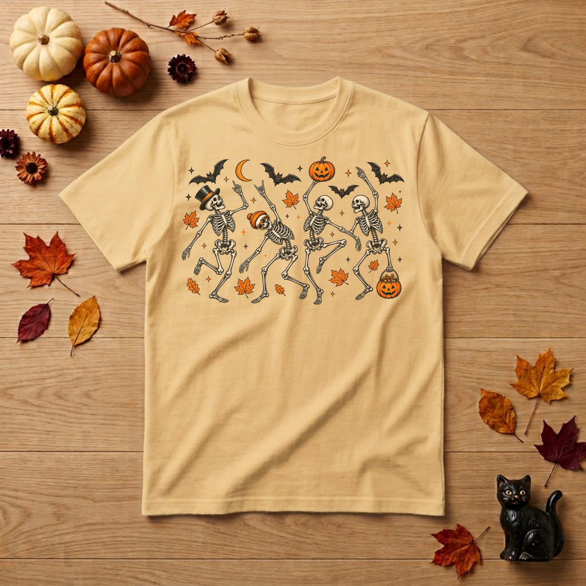 Dancing Skeleton Halloween Shirt