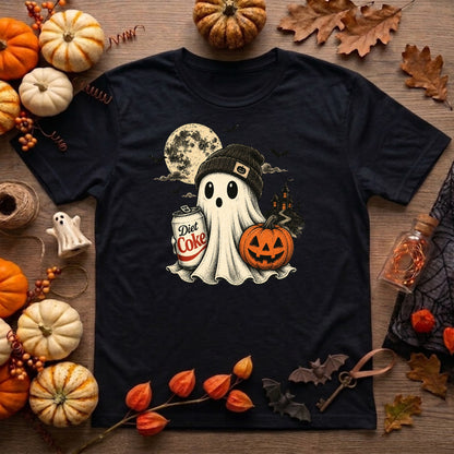 Diet Coke Ghost Halloween Shirt | Funny Soda Lover, Spooky Season & Ghost Graphic Tee