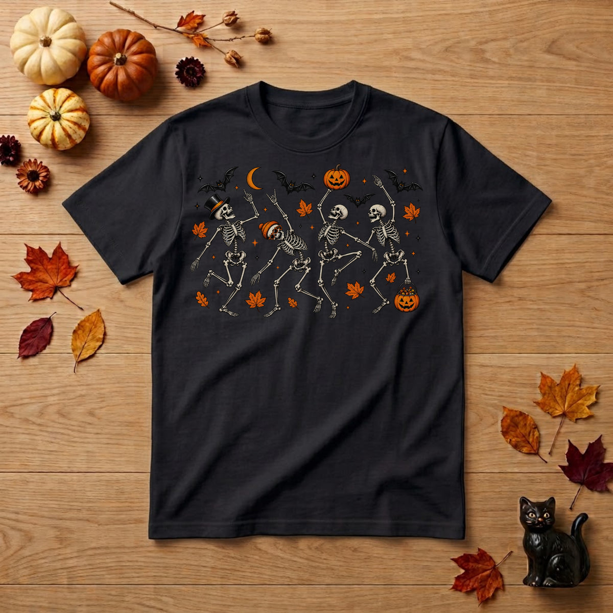 Dancing Skeleton Halloween Shirt