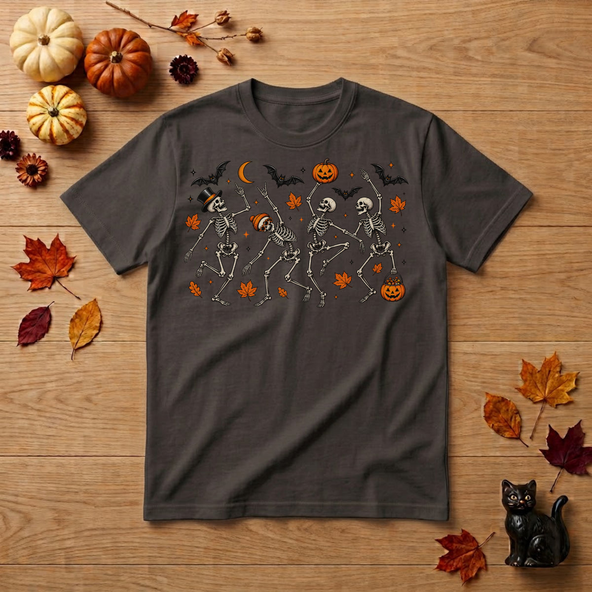 Dancing Skeleton Halloween Shirt