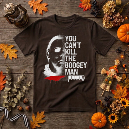 Michael Myers Boogeyman Halloween Shirt | Horror Movie, Slasher Fan & Spooky Season Graphic Tee